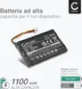 subtel 1x Batteria per Navigatore GPS Compatibile con Anteprima dell’immagine prodotto 2