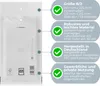 LOGIC PACK 500 Luftpolsterumschläge Versandtaschen B2 140 x Produktbild-Vorschau 2