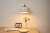 Pendelleuchte Pure Delight Weiß/Holz Ø30cm max. 40W E27 Produktbild-Vorschau 1