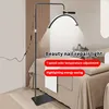 LED Beauty Standleuchte 24 Zoll Schwarz - Lichtbogen für Produktbild-Vorschau 2