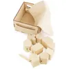 Ulanik Montessori Holzschnürspielzeug "Holzschnürung Produktbild-Vorschau 1