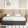 SUNFECILI Polsterbett 140x200 cm,Boxspringbett 140x200,mit Produktbild-Vorschau 2