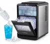 COSTWAY Eiswürfelmaschine für klare Halbmond-Eiswürfel, 12 Produktbild-Vorschau 1