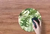 MuchoWow® Mauspad Mousepad Monstera - Illustration - Weiß - Produktbild-Vorschau 3