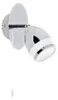 LED Spot Wandspot Badleuchte drehbar Zugschalter IP44 4W Produktbild-Vorschau 1
