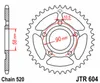 JTSPROCKETS Kettenrad JTR604.36 hinten Kohlenstoffstahl Produktbild-Vorschau 2