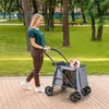 COSTWAY składany wózek dla psa, wózek dla psa do 40 kg, Podgląd zdjęcia produktu 9