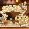 60. Geburtstag Geldgeschenke Holz mit LED Lichterkette, Produktbild-Vorschau 7