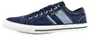 Dockers by Gerli Herren Canvas Sneaker Blau Anteprima dell’immagine prodotto 22