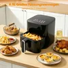 Heißluftfritteuse 4.5L Airfryer digitales Produktbild-Vorschau 6