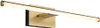 A single gold wall lamp with a white light bar is shown against a white background. Produktbild-Vorschau