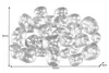 riess-ambiente Wanddekoration VARIATION 105cm silber Metall Produktbild-Vorschau 11
