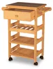 Küchenwagen aus massiver Buche mit 48x37 cm Arbeitsfläche, Produktbild-Vorschau 5