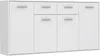 PILVI Low Buffet 4 portes 4 tiroirs - blanc mat - L 162,3 x Voir les images du produit 8