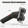 Akku Grillbürste elektrisch, Edelstahl, 2 Stufen, entfernt Produktbild-Vorschau 5