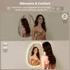 S'AFIELINA Miroir de salle de bain 60×45cm Miroir lumineux Voir les images du produit 10