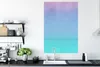 MuchoWow® Poster Aquarell - Lila - Türkis 80x120 cm - Produktbild-Vorschau 3