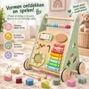 Houten loopwagentje – Loopwagentje voor baby's | 38 x 32 x Productafbeelding-voorbeeld 2