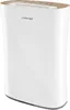 A white air purifier with a gold-colored top panel. Produktbild-Vorschau