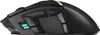 A side view of a black wireless gaming mouse. Produktbild-Vorschau