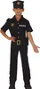 A child wearing a police costume. Produktbild-Vorschau