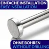 Duschvorhangstange ohne Bohren - Ausziehbar 80 bis 140cm - Produktbild-Vorschau 6