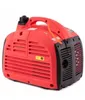 A red and black portable generator is shown against a white background. Produktbild-Vorschau