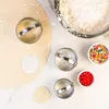 Vykrajovátka na sušenky a fondán, nerezová ocel, 3dílná Náhled obrázku produktu 2