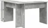 vidaXL Rohový písací stôl betón sivá 140 x 113,5 x 75 cm Náhľad obrázku produktu 5