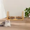 Gamelle pour chats et petits chiens réglable en hauteur Voir les images du produit 5
