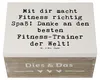 Mr. & Mrs. Panda holzkästchen Spruch Fitness-Trainer Dank Produktbild-Vorschau 3