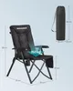 SONGMICS Campingstuhl, verstellbare Rückenlehne 95°-150°,  Produktbild-Vorschau 8
