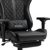 Chair Racing Chefsessel mit Fußstütze und ergonomsichen Produktbild-Vorschau 5