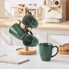 Set de tasses Vancasso, 4 tasses en grès, tasses de 360 ml, Voir les images du produit 3