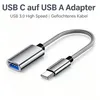 OTG USB-C auf USB 3.0 Adapter, Typ-C Stecker auf USB-A Produktbild-Vorschau 1