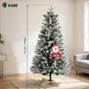 LARS360 Umelý vianočný stromček, výška 150 cm, s dreveným Náhľad obrázku produktu 2