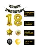 18. Geburtstag Party Deko Set - Girlande + Zahlen 18 + Produktbild-Vorschau 2