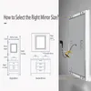 Vrygle LED Badspiegel mit Bluetooth Lautsprecher 90x70 cm: Produktbild-Vorschau 19