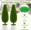 COSTWAY Plante artificielle Cèdre, 90cm arbre artificiel Voir les images du produit 4