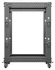 Lanberg Open rack 19'' 15U 600x600-1100 regulowany czarny Produktbild-Vorschau 7