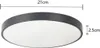 ZMH LED stropní svítidlo černé stropní svítidlo - 12W teplá Náhled obrázku produktu 2