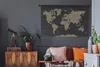 MuchoWow® Wandteppich Wandbehang Weltkarte - Tiermotiv - Produktbild-Vorschau 5