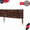 KOTARBAU® Sada 10 vrbových obrub na záhony 100 x 20 cm Náhled obrázku produktu 6