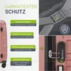 Juskys Hartschale Kofferset Reisekoffer 3 teilig - Produktbild-Vorschau 5