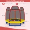 COSTWAY Ø223cm zahradní trampolína s bezpečnostní sítí, Náhled obrázku produktu 2