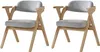 Sweiko 2 chaises de salle à manger pliantes, chaises de Voir les images du produit 5