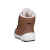 A single brown boot is shown from the back against a white background. Podgląd zdjęcia produktu