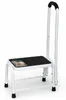 VOUNOT® Metall Tritthocker, Trittstufe mit Handlauf & Produktbild-Vorschau 1
