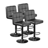 FURNIFY® 4er Set Barhocker ASTA | Höhenverstellbarer Produktbild-Vorschau 3