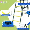 Outsunny Kinderschaukel-Set, 4 in 1 Schaukelgerüst Produktbild-Vorschau 5